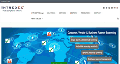 Desktop Screenshot of intredex.net